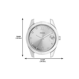 Foto 8 | Reloj Fossil Scarlette Mini Plateado para Mujer