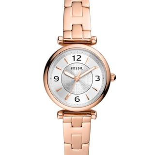 Foto 3 | Reloj Fossil Carlie Color Oro Rosa 28 mm de Acero Inoxidable para Dama