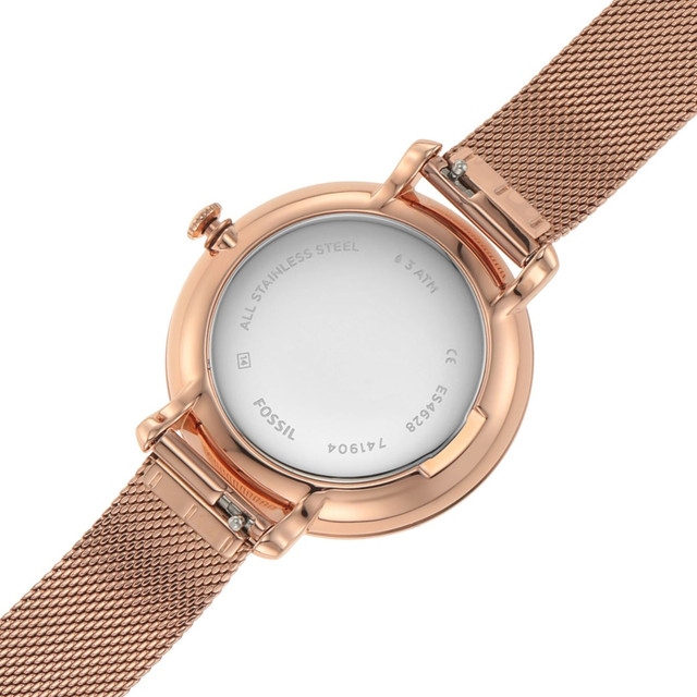 Foto 5 | Reloj Fossil Dorado Rosa 36 mm para Mujer