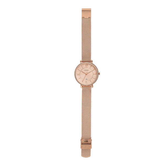 Foto 7 pulgar | Reloj Fossil Dorado Rosa 36 mm para Mujer