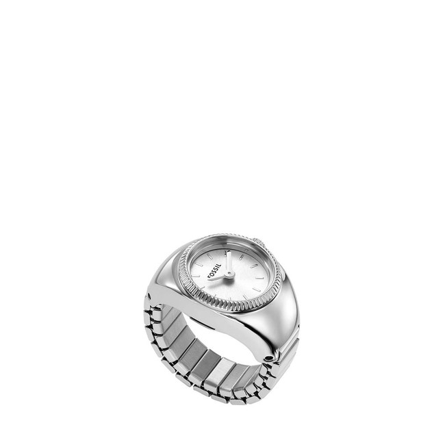 Foto 7 | Reloj Anillo Fossil Ring Watch Plateado para Mujer