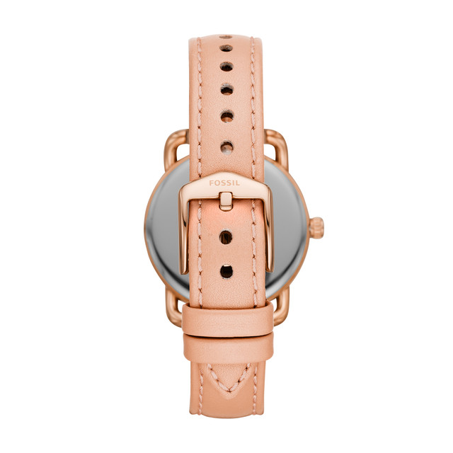 Foto 3 pulgar | Reloj Fossil Copeland Es4823 Dorado Rosa para Mujer