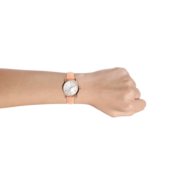Foto 8 pulgar | Reloj Fossil Copeland Es4823 Dorado Rosa para Mujer