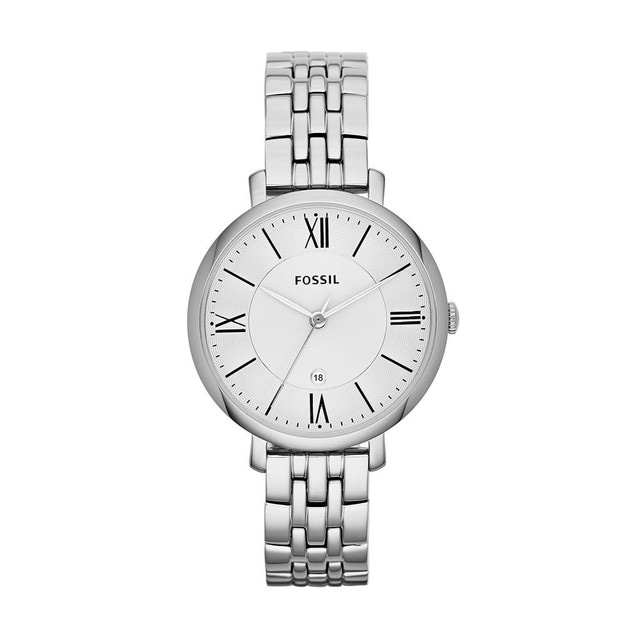 Reloj Fossil Jacqueline Es3433 36mm Plateado para Mujer 