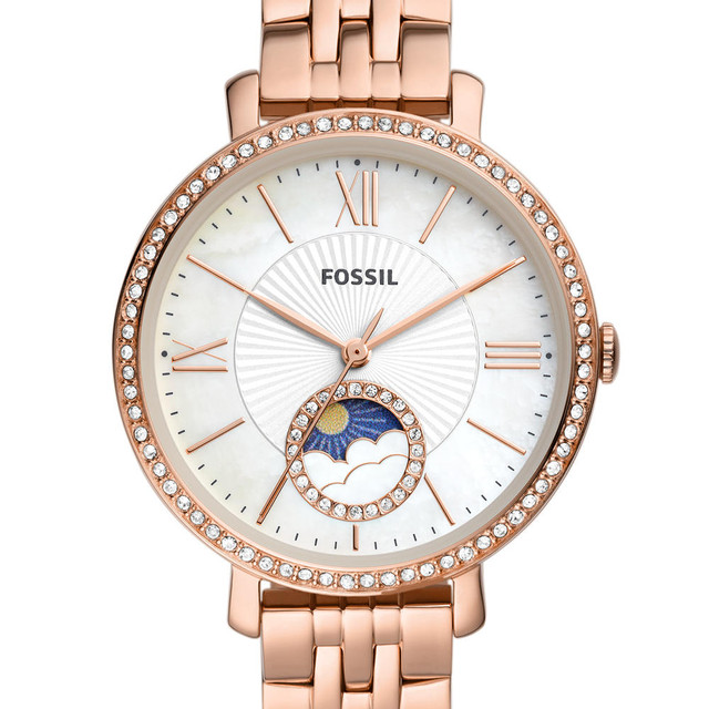 Foto 5 pulgar | Reloj Fossil Es5165 Rosa para Mujer