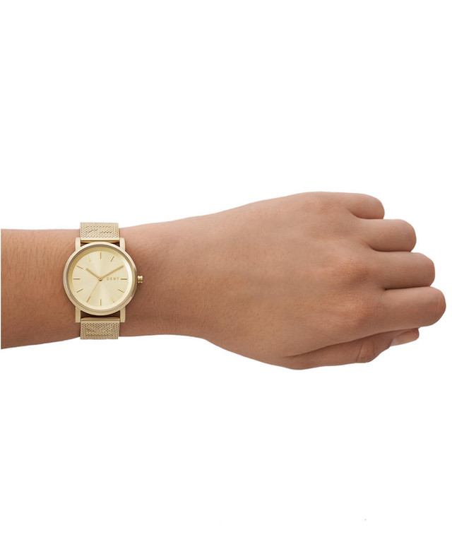 Foto 4 pulgar | Reloj de Pulso DKNY Soho Ny2621 Dorado para Mujer