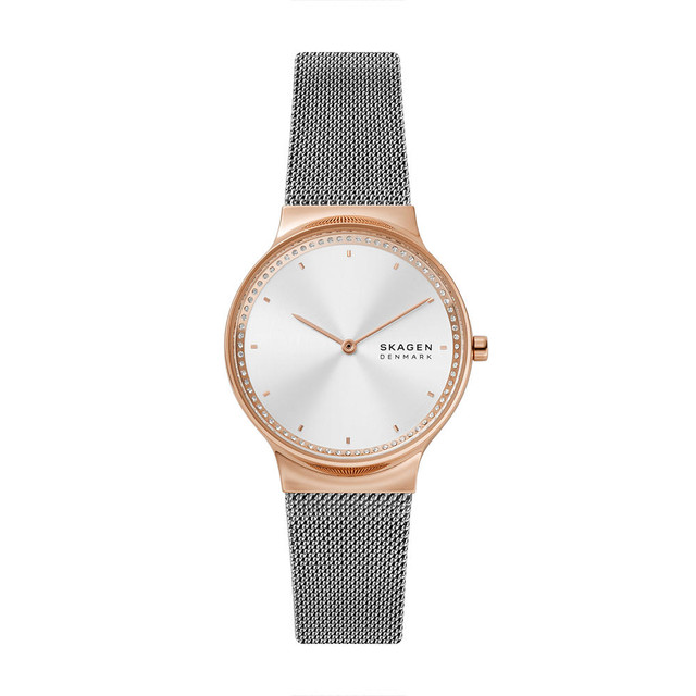 Reloj Skagen Freja Skw3017 color Oro Rosa para Mujer