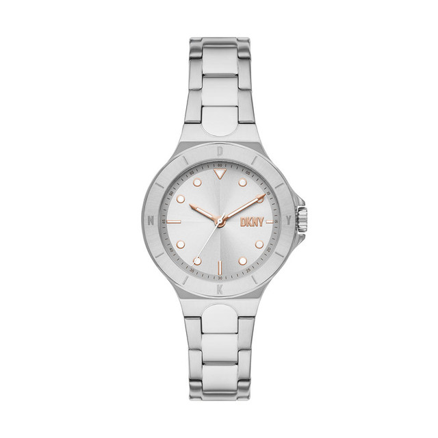 Reloj DKNY Chambers Ny6641 Plateado para Mujer