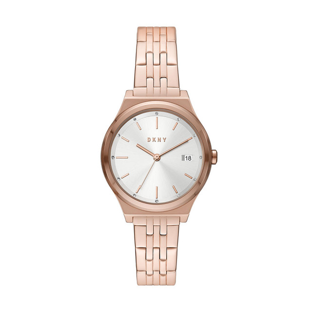 Foto 2 pulgar | Reloj de Pulso DKNY Parsons Ny2947 Oro Rosado para Mujer