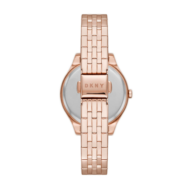 Foto 4 pulgar | Reloj de Pulso DKNY Parsons Ny2947 Oro Rosado para Mujer