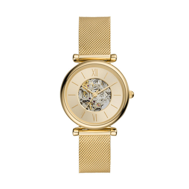 Reloj Fossil Carlie Me3250 Dorado para Mujer