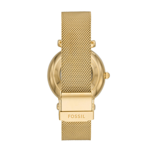 Foto 2 | Reloj Fossil Carlie Me3250 Dorado para Mujer