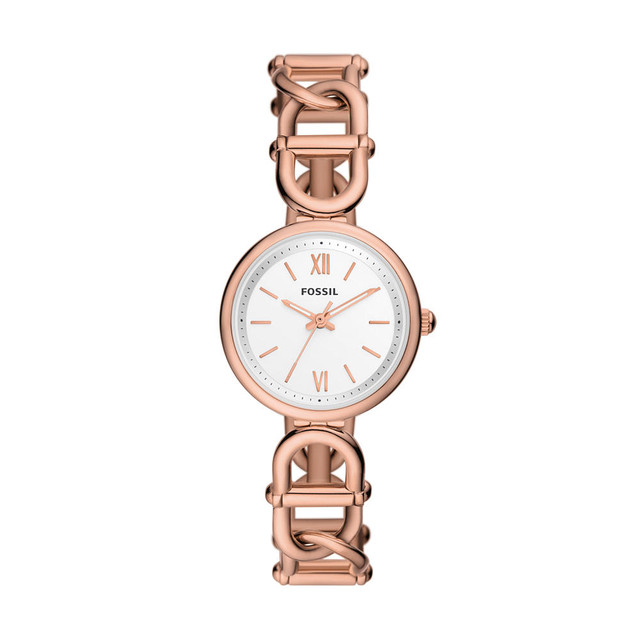 Reloj Fossil Carlie Es5273 Oro Rosa para Mujer