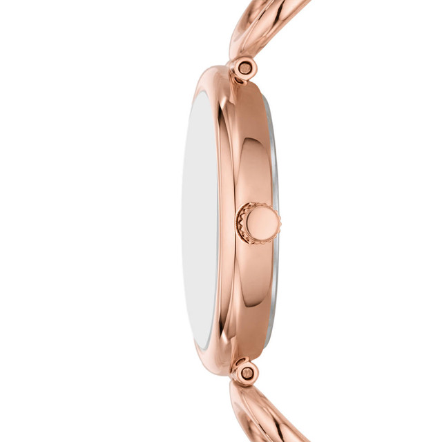 Foto 4 pulgar | Reloj Fossil Carlie Es5273 Oro Rosa para Mujer