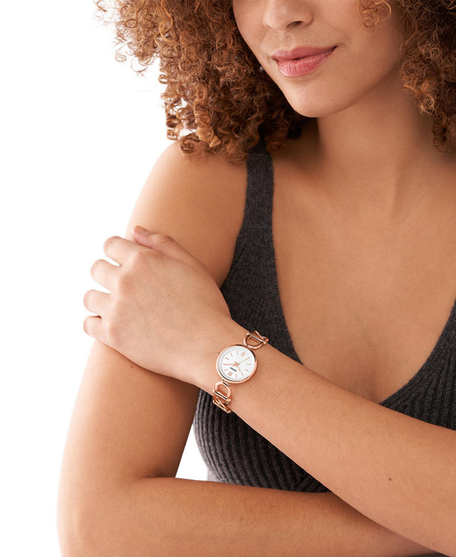 Foto 4 | Reloj Fossil Carlie Es5273 Oro Rosa para Mujer