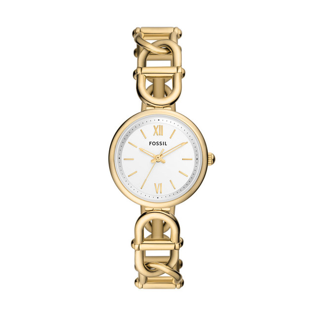 Reloj Fossil Carlie Es5272 Dorado para Mujer