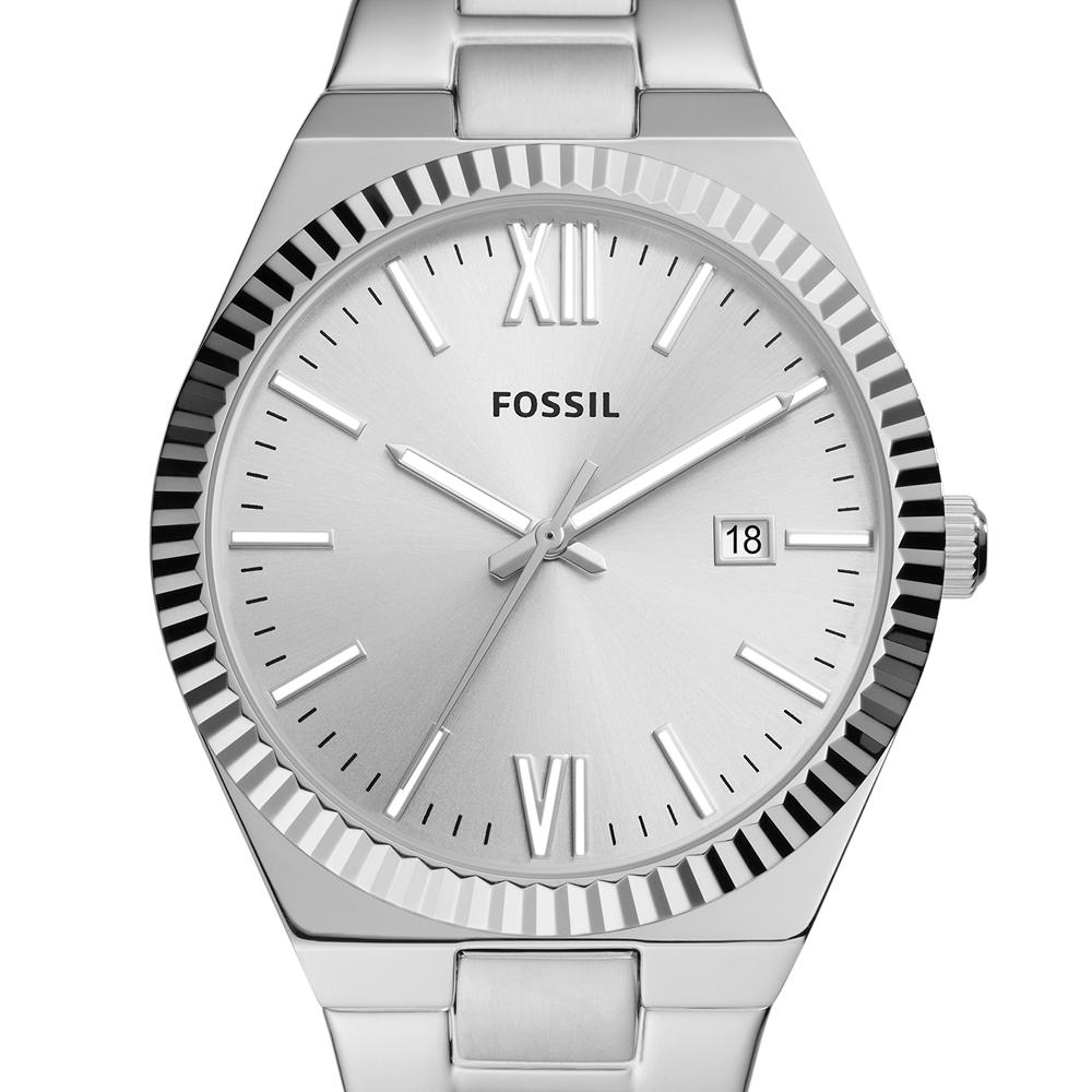 Foto 4 pulgar | Reloj Fossil Scarlette Es5300 Plateado para Mujer