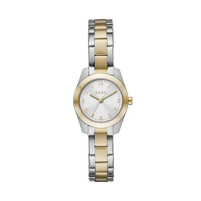 Reloj de Pulso Dkny Nolita Ny2922 color Plata y Dorado para Mujer