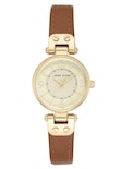 Reloj Anne Klein 109442chhy Correa De Piel Dorada para Mujer - Venta Internacional