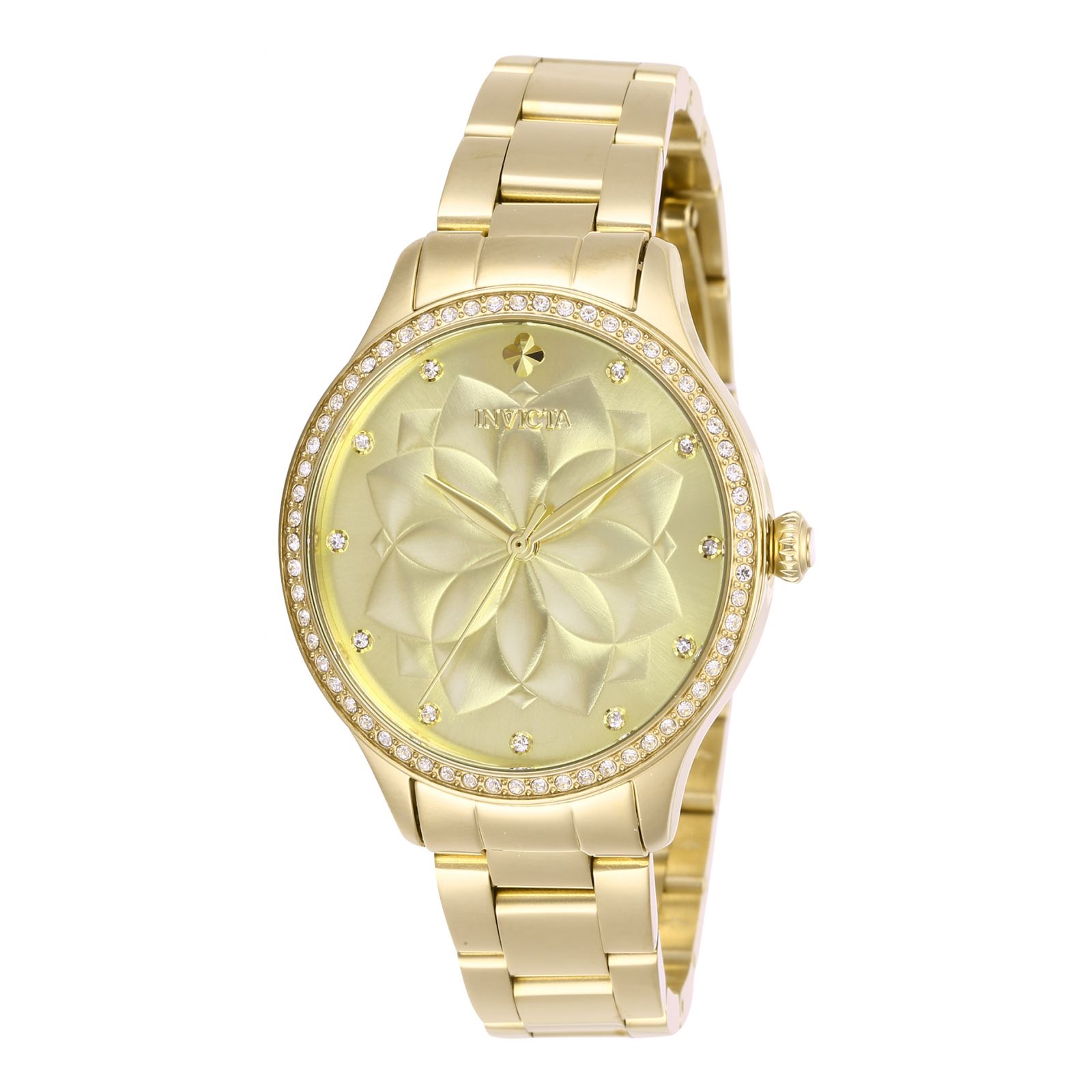 Reloj  Invicta 28056 Color Dorado Mujer