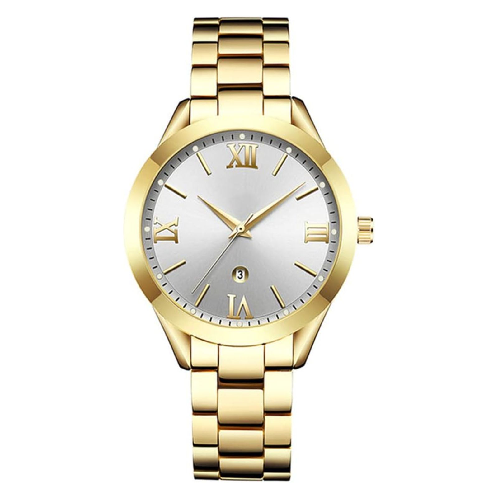 Reloj  Curren Kreb631802 Color Dorado Mujer