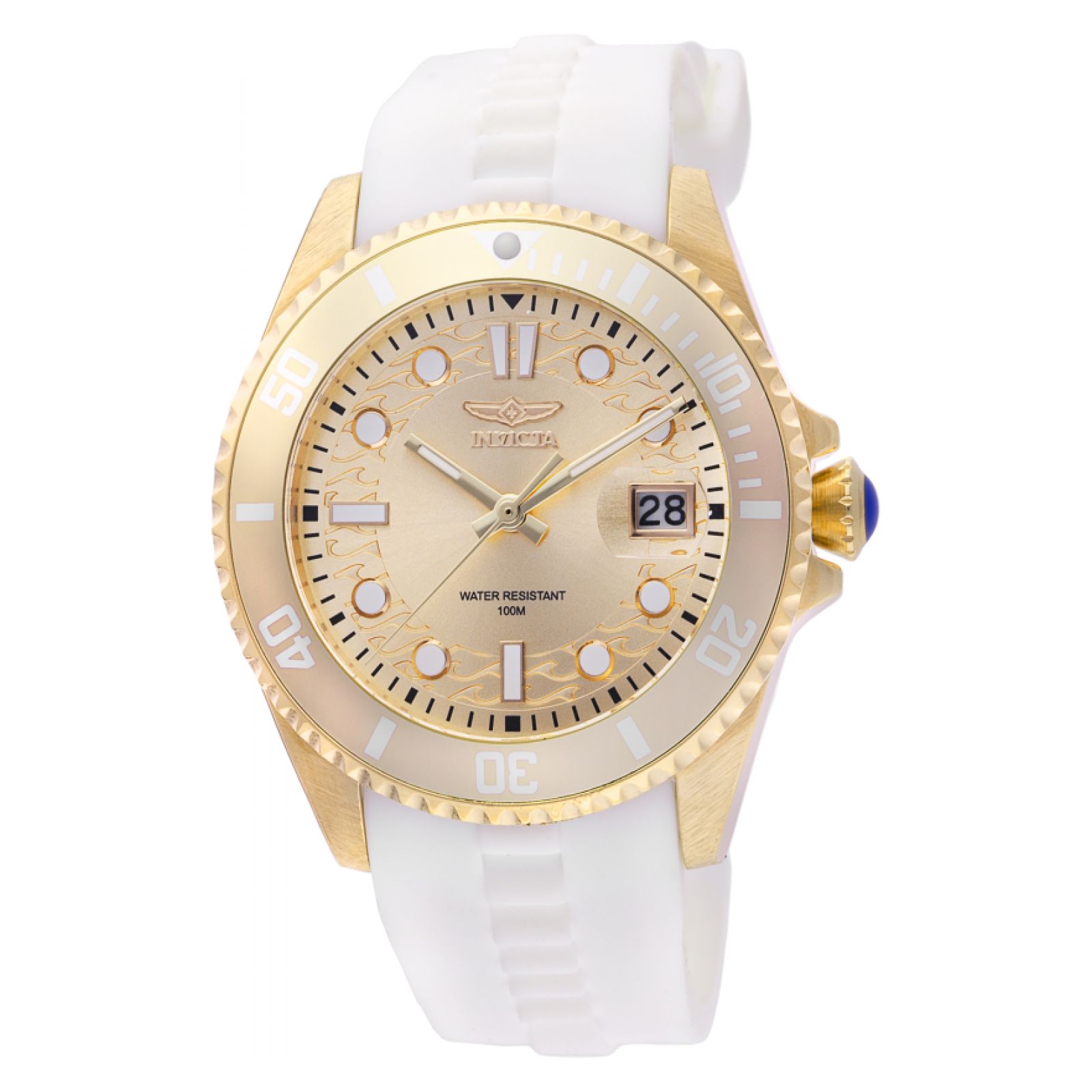 Reloj  Invicta 46703 Color Blanco Mujer