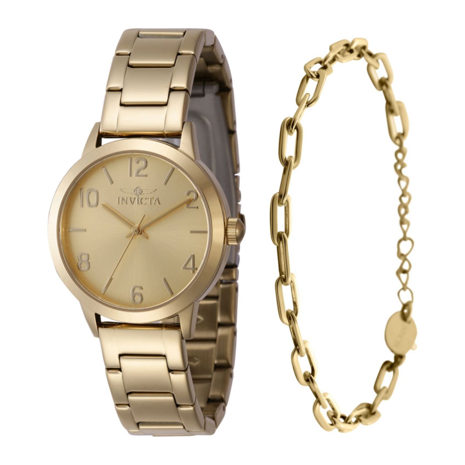 Reloj  Invicta 47271 Color Dorado Mujer