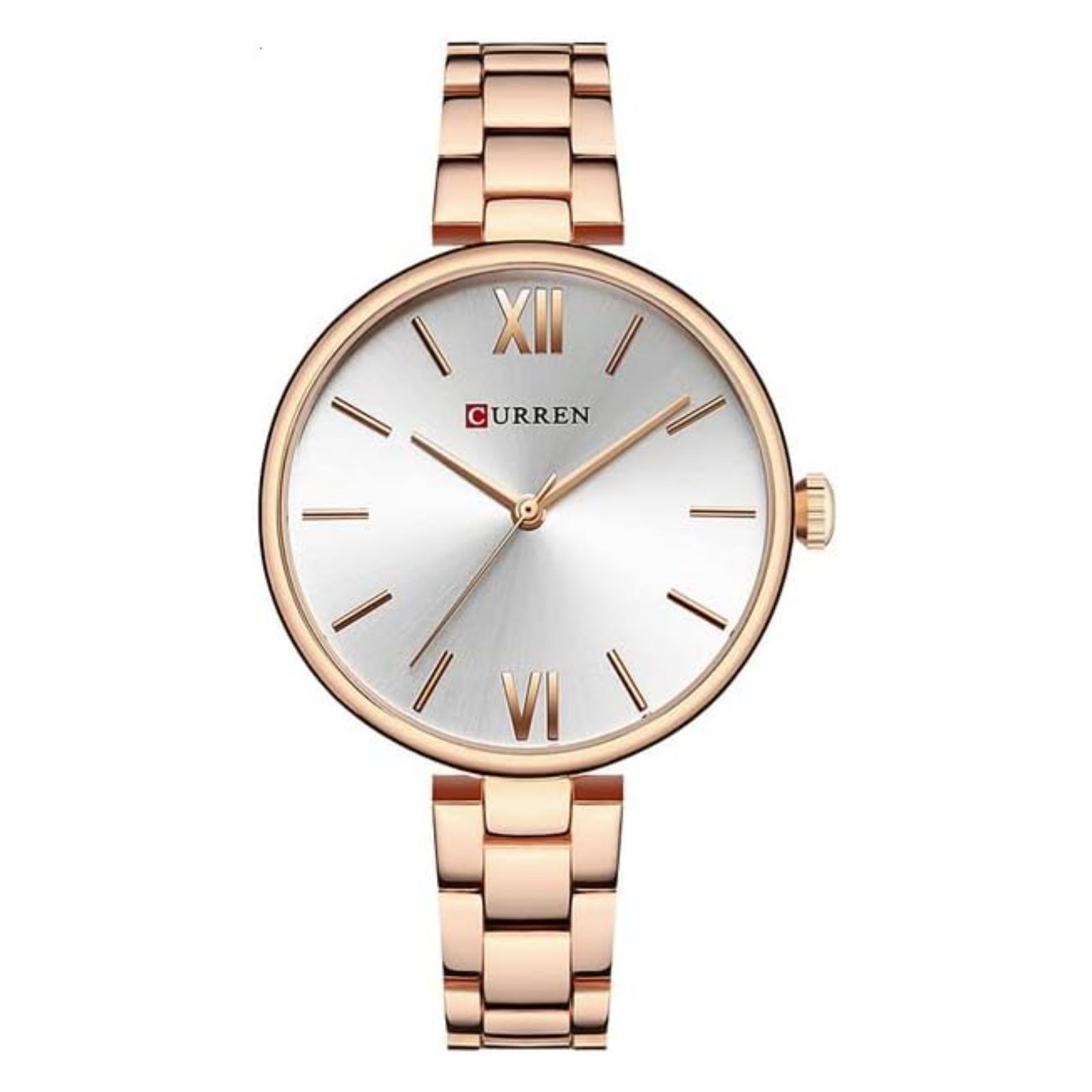 Reloj  Curren Kreb712019 Color Dorado Mujer