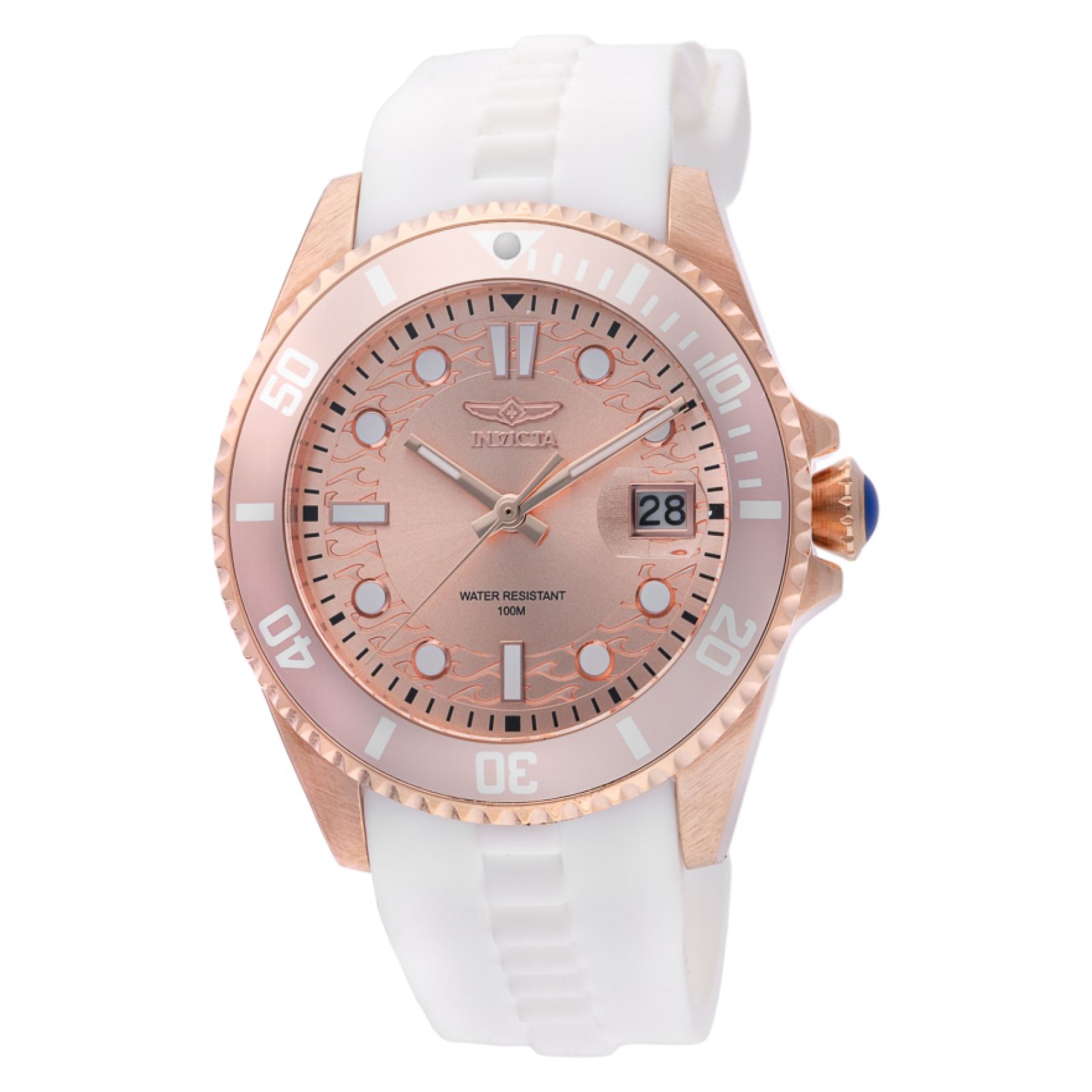 Reloj  Invicta 46693 Color Blanco Mujer