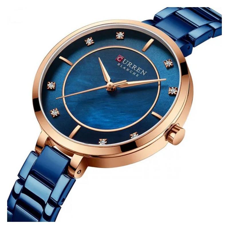 Foto 2 | Reloj Curren Krec6103 Azul para Mujer