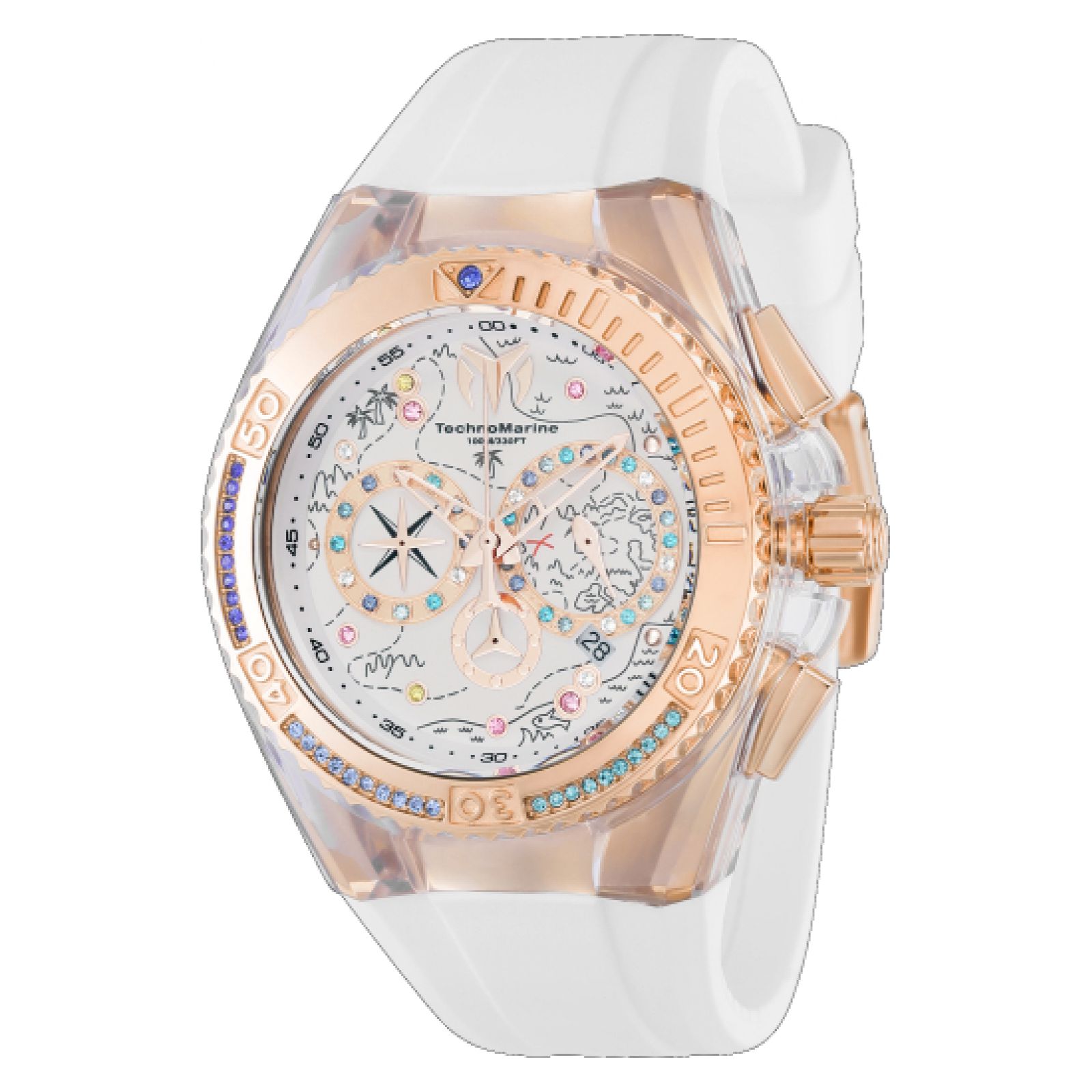 Reloj Technomarine Cruise Tm-119022 Acero Inoxidable Dama