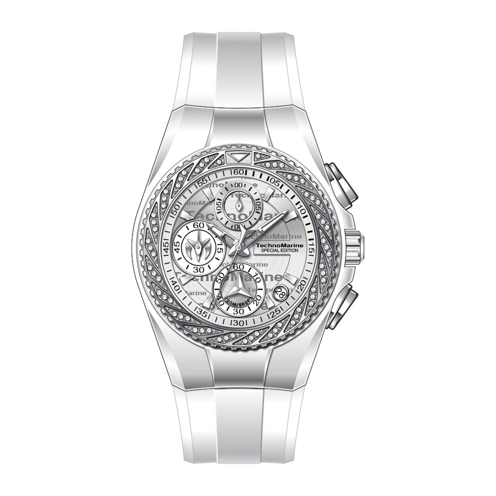 Foto 2 | Reloj Technomarine Cruise Tm-115383 Acero Inoxidable Dama