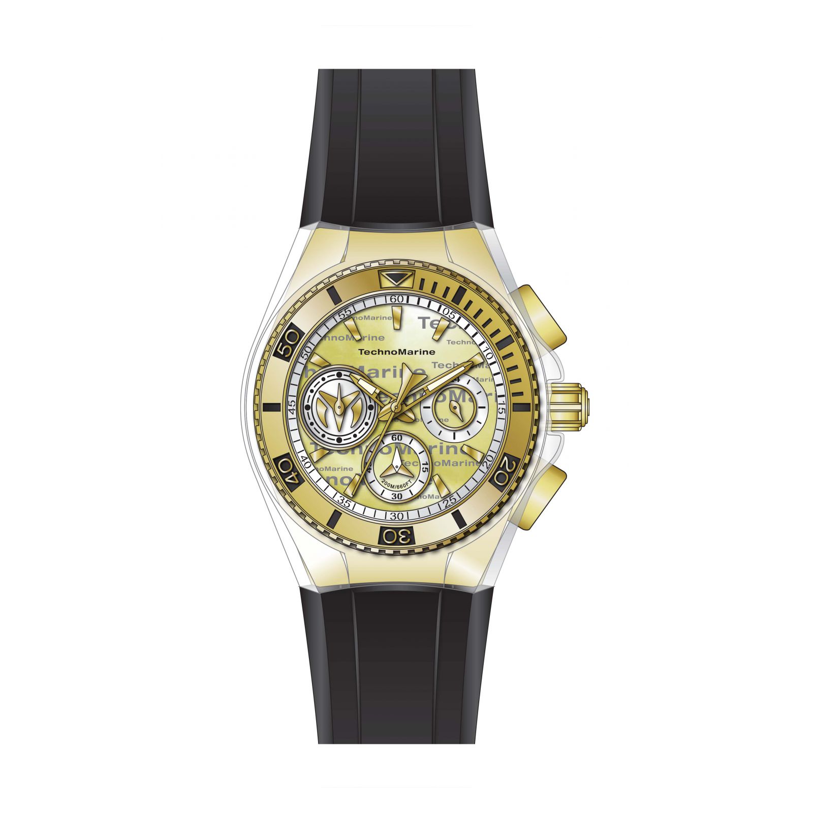 Foto 3 pulgar | Reloj Technomarine Cruise Tm-120030 Acero Inoxidable Dama