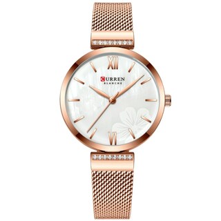 Foto 1 | Reloj Curren 9067 Oro Rosa con Tablero Blanco
