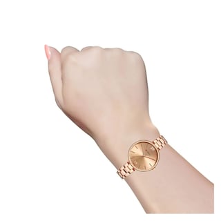 Foto 4 | Reloj Curren Kreb Kreb7120 Caja De Acero Inoxidable Tono Oro Rosa Y Tablero Oro Rosa