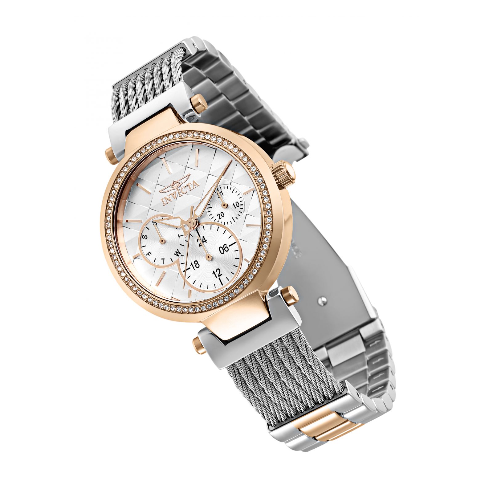 Foto 3 pulgar | Reloj Invicta Plateado para Mujer