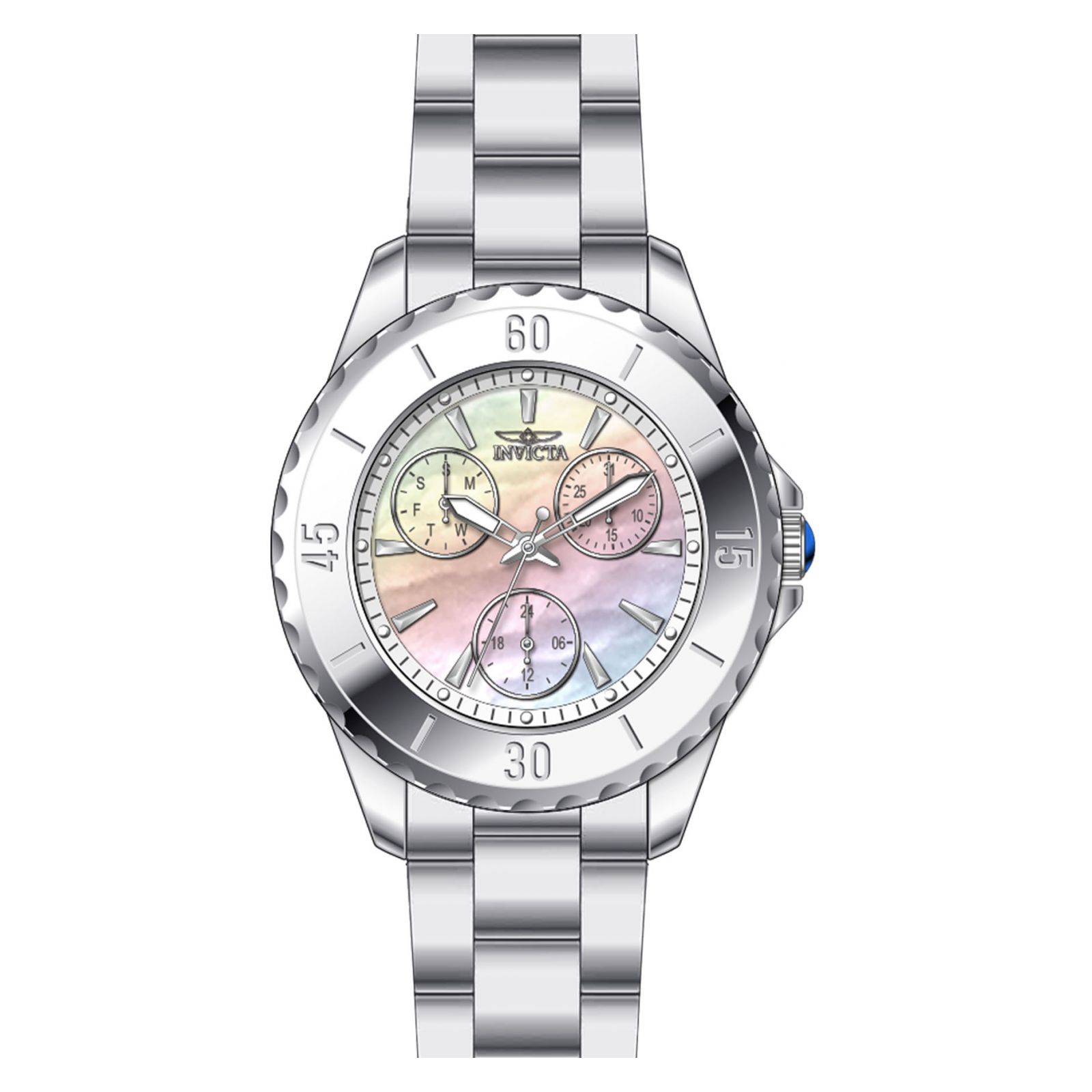 Foto 4 pulgar | Reloj Invicta Angel 29106 Acero Inoxidable Dama