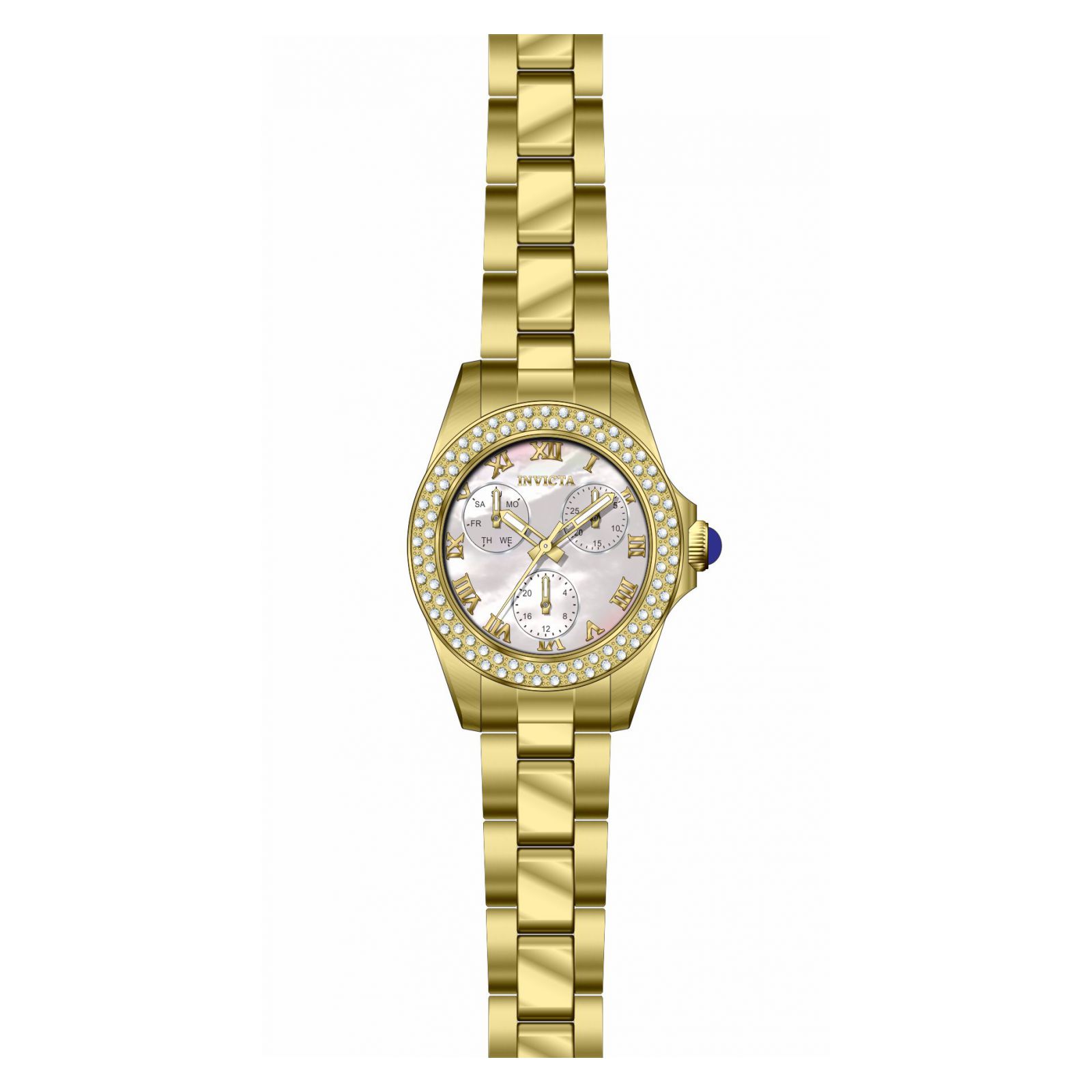 Foto 3 pulgar | Reloj Invicta Ángel 28481 Acero Inoxidable para Mujer