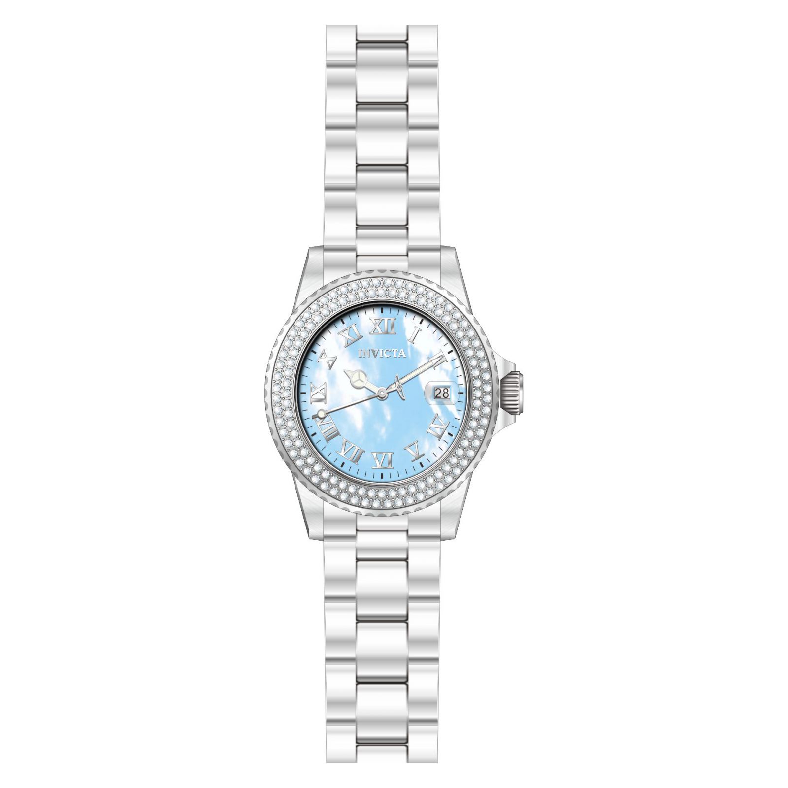 Foto 3 pulgar | Reloj Invicta Ángel 19872 Acero Inoxidable para Mujer