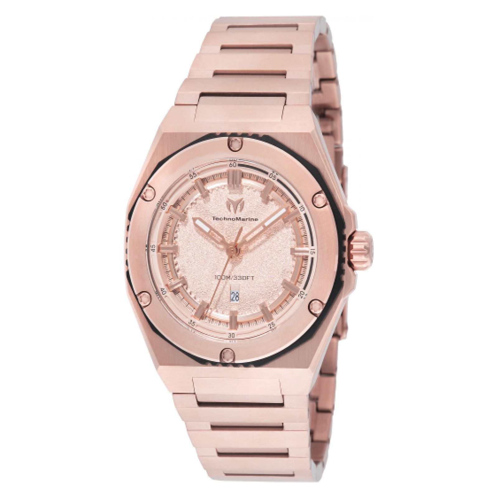 Reloj Technomarine Coral Tm-416058 Plástico, Acero Inoxidable Dama