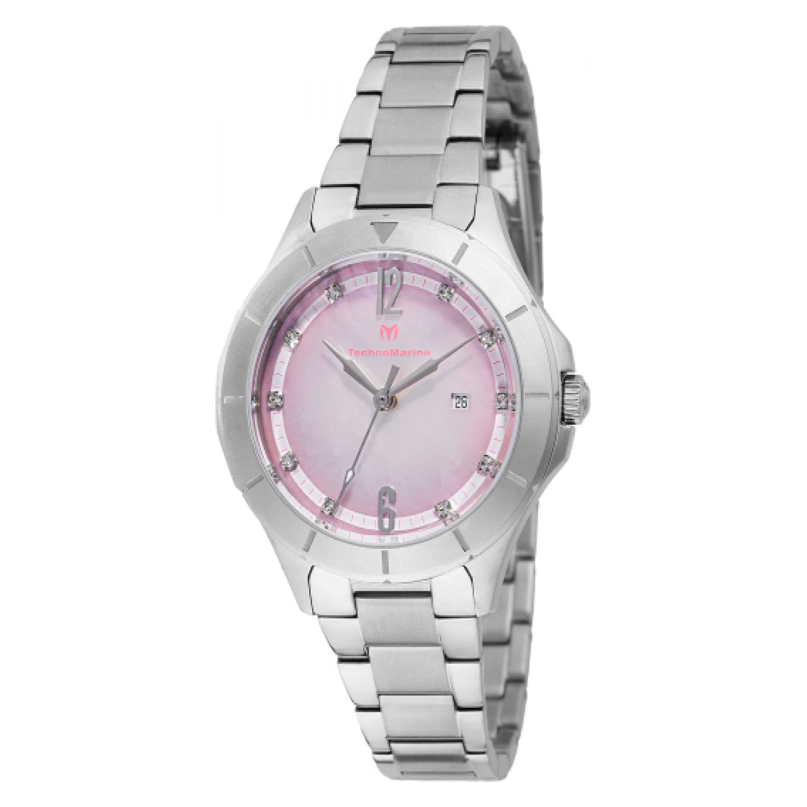 Reloj Technomarine Luna Tm-826006 Acero Inoxidable Dama