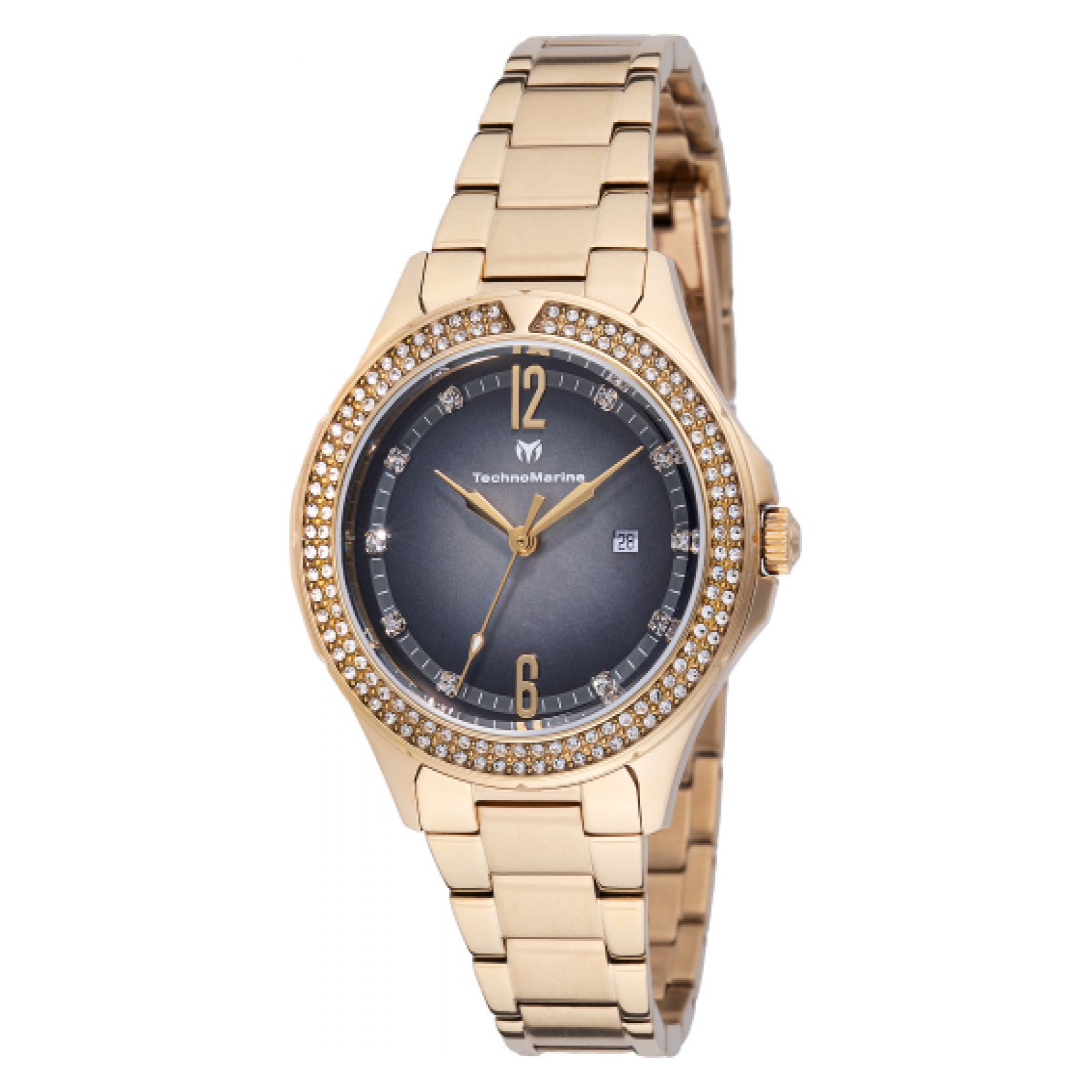 Reloj Technomarine Luna Tm-826010 Acero Inoxidable Dama