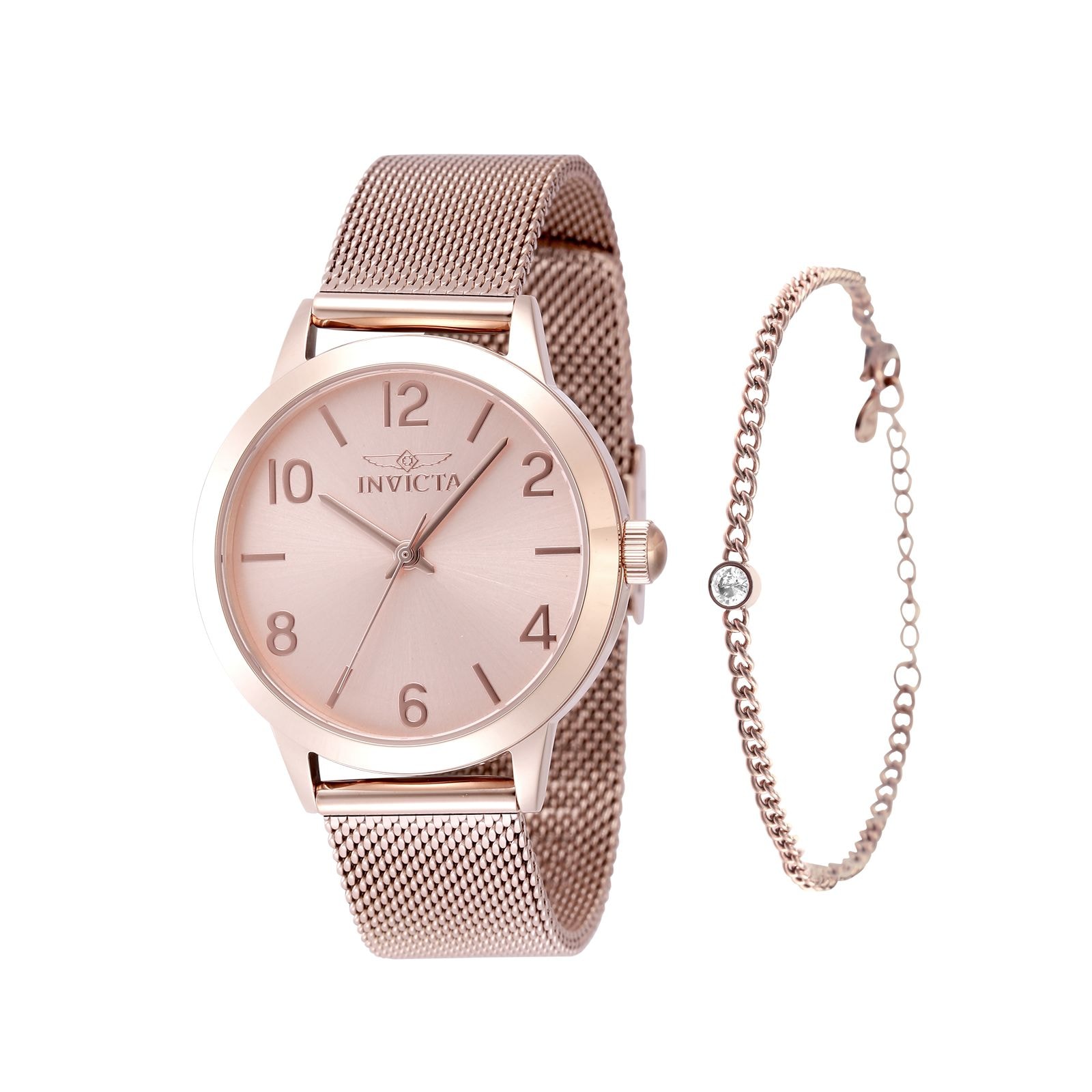 Reloj Invicta Wildflower 48331 Acero Inoxidable Mujer $2,800