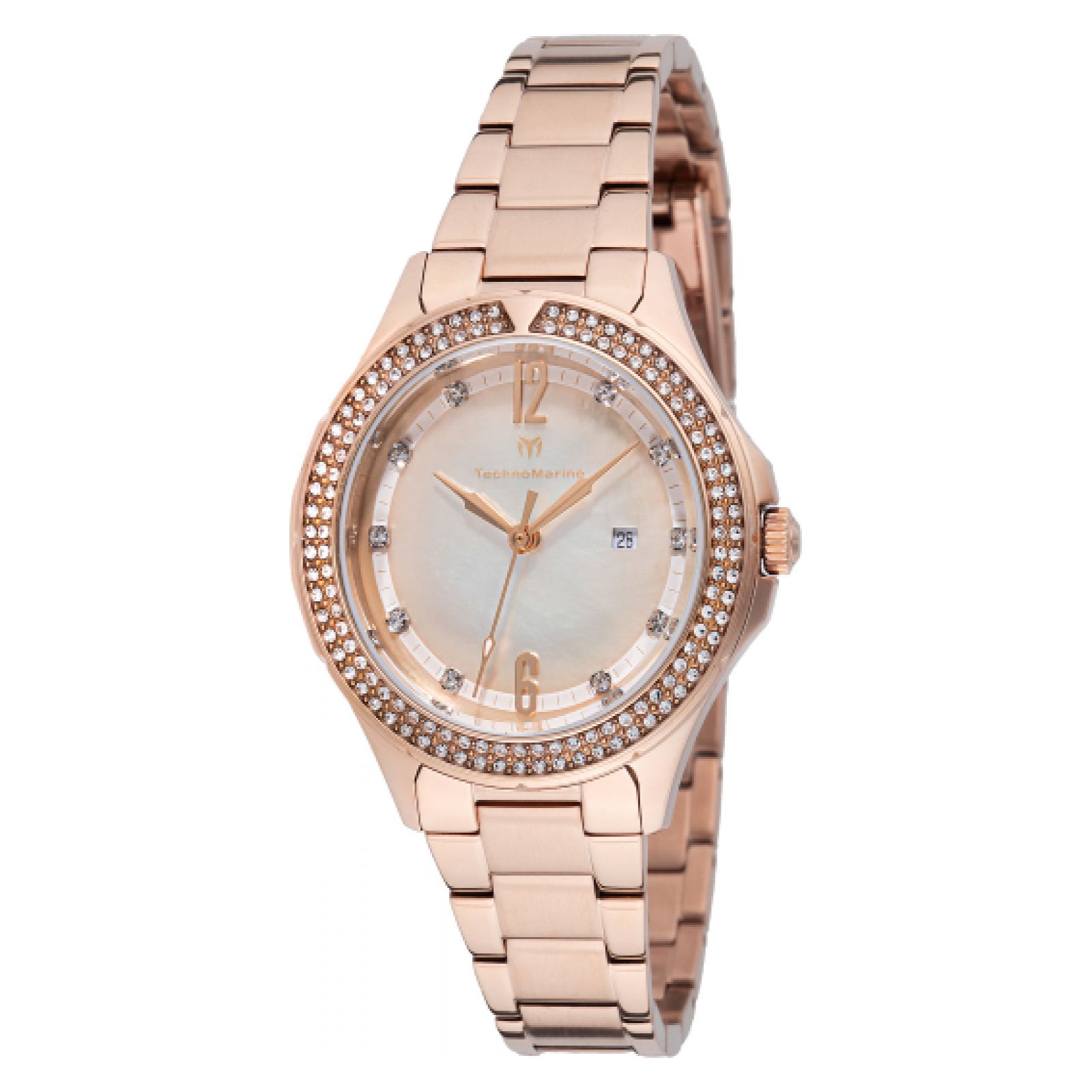 Reloj Technomarine Luna Tm-826009 Acero Inoxidable Dama
