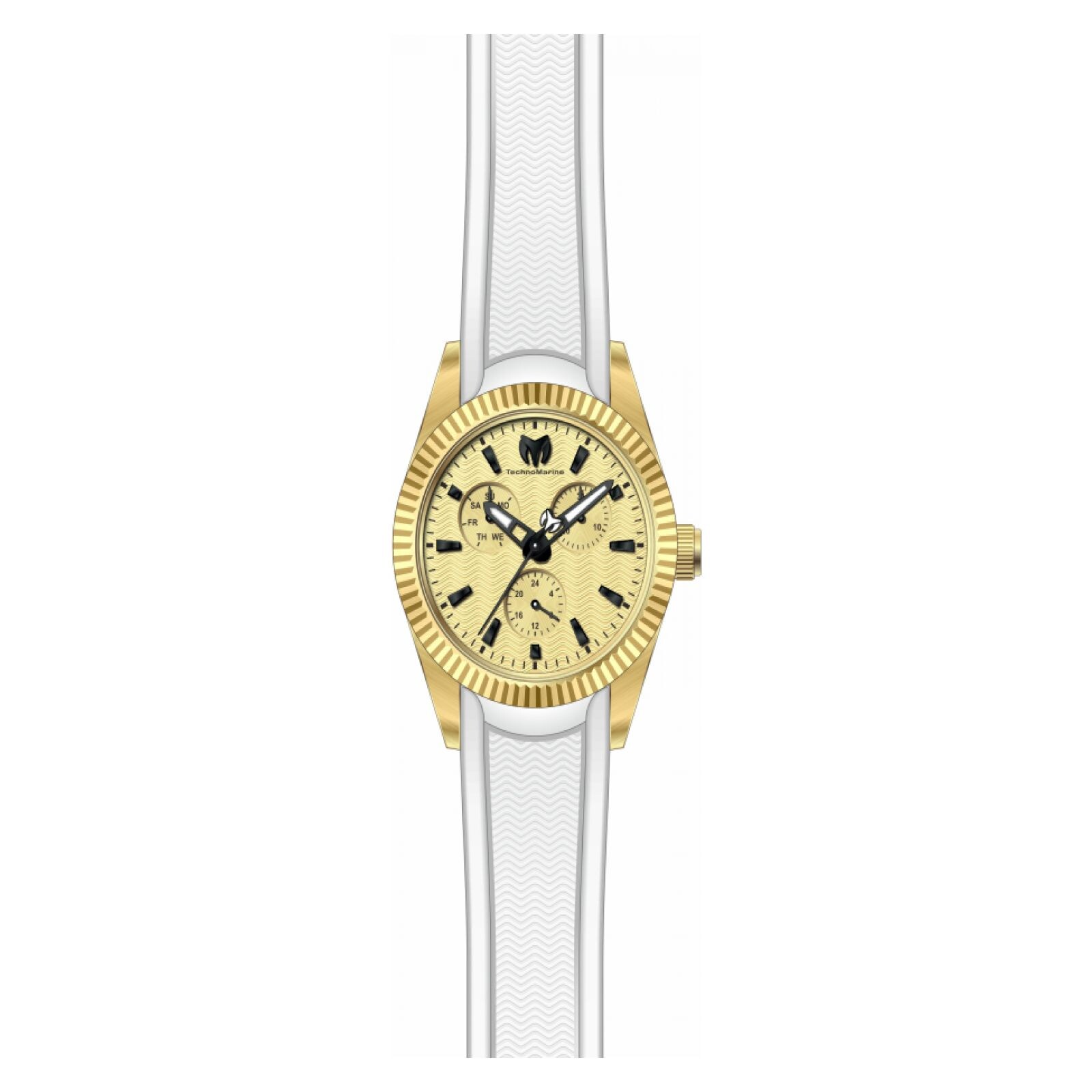 Reloj Technomarine Sea Tm-724003 Acero Inoxidable Dama $2,500