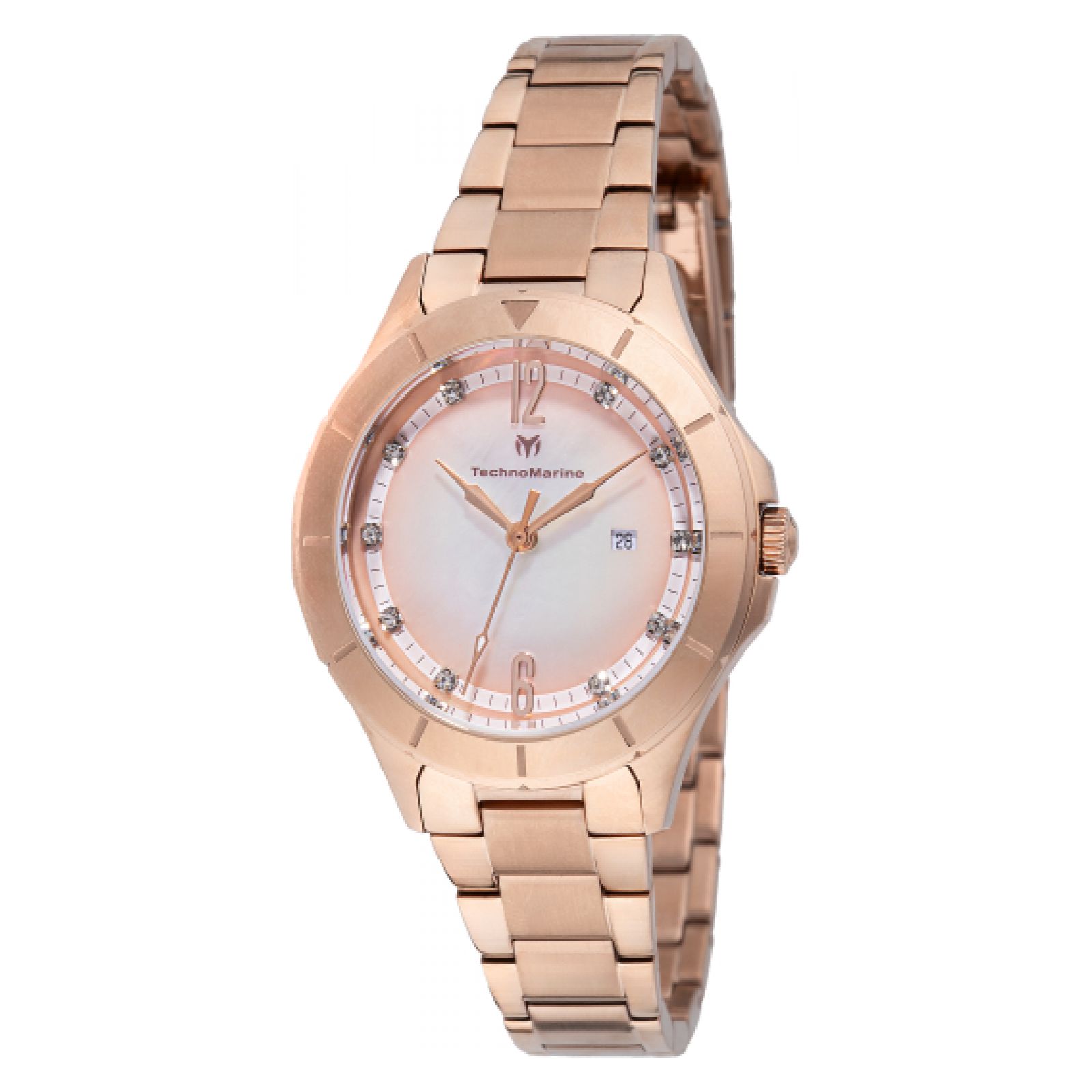 Foto 1 | Reloj Technomarine Luna Tm-826002 Acero Inoxidable Dama