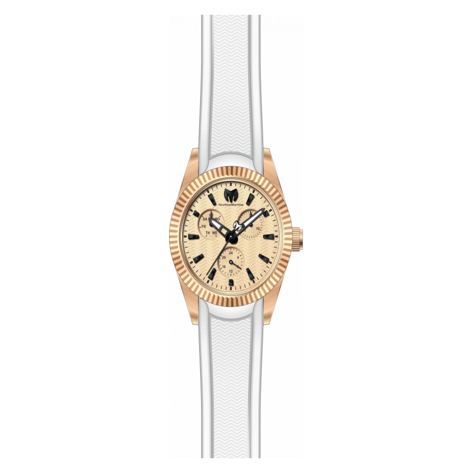 Foto 2 pulgar | Reloj Technomarine Sea Tm-724004 Acero Inoxidable Dama