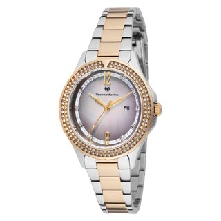 Foto 1 | Reloj Technomarine Luna Tm-826011 Acero Inoxidable Dama