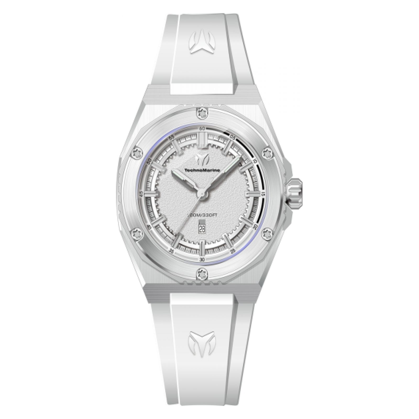 Foto 1 | Reloj Technomarine Coral Tm-416049 Plástico, Acero Inoxidable Dama