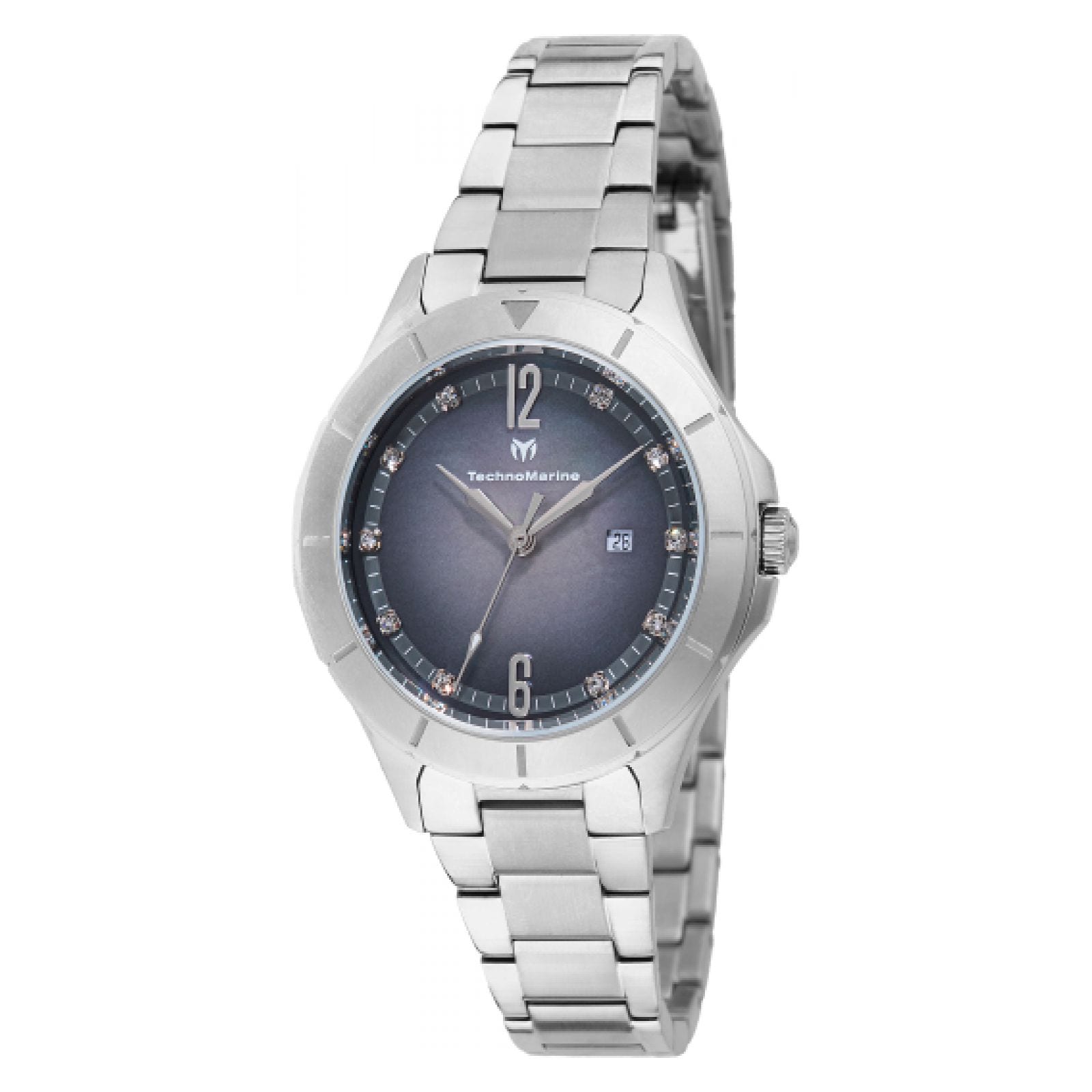 Reloj Technomarine Luna Tm-826001 Acero Inoxidable Dama $4,100